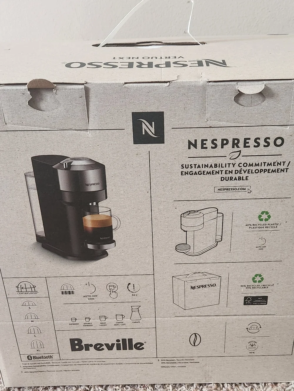New Nespresso Vertuo next